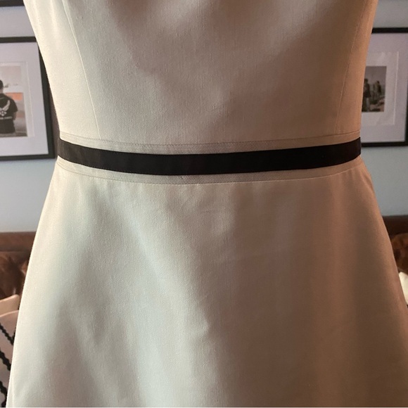 NWT Ann Taylor Black/White Stripe Strapless Tube Dress 8 Petite - Picture 6 of 11